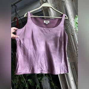 100% silk top from Talbots